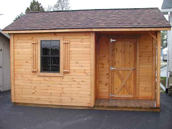 Cottage Mini Barn Storage Shed Clear Creek Amish Furniture