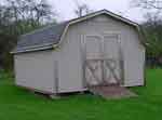 5 Foot Wall Gambrel Shed