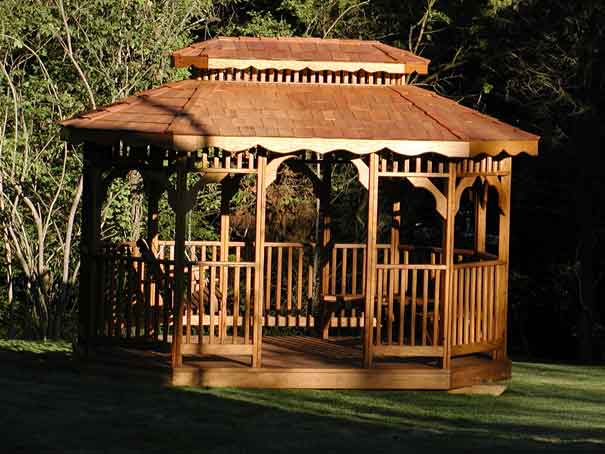 Hillside 8X12 Oval Gazebo