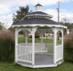 Hillside Vinyl Gazebo